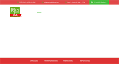 Desktop Screenshot of delicesdelaforet.com